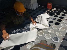 Lắp khung và túi bụi