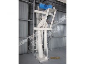 Lắp gầu tải và van 2 ngả