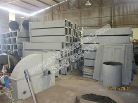 Tập kết vật tư tại công trình