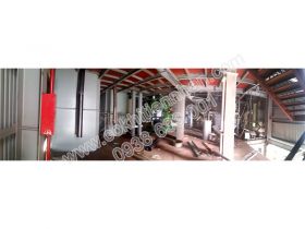 Giai đoạn lắp máy dây chuyền 20 tấn